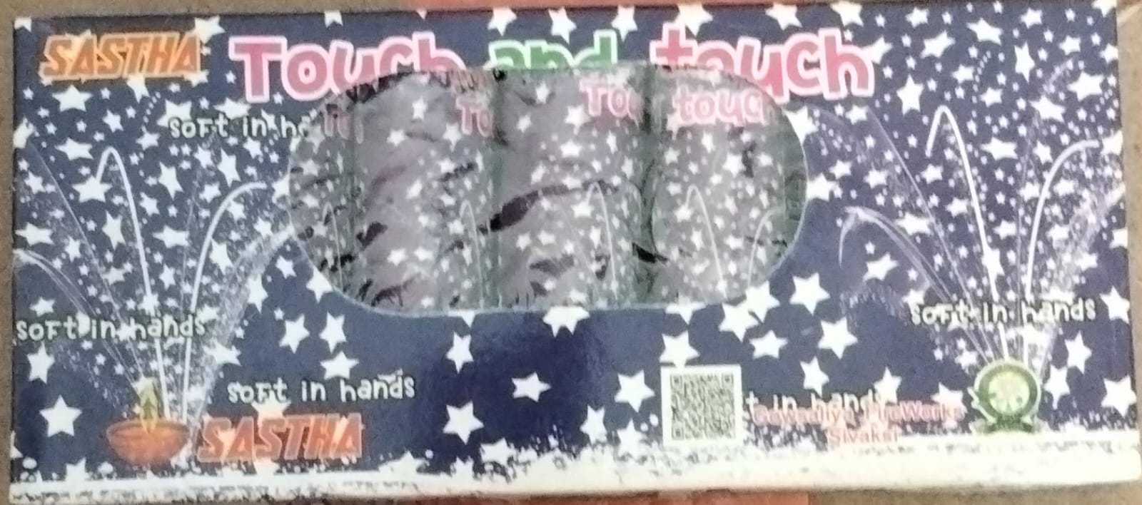 inba Crackers Colour RAIN Silver Fountain